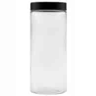 POJEMNIK SZKLANY Z CZARNĄ POKRYWĄ 2100ML FITA20