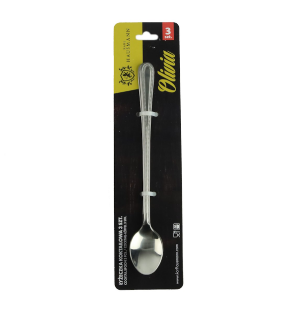 KPL.ŁYZECZEK KOKTAILOWYCH OLIVIA 3SZT