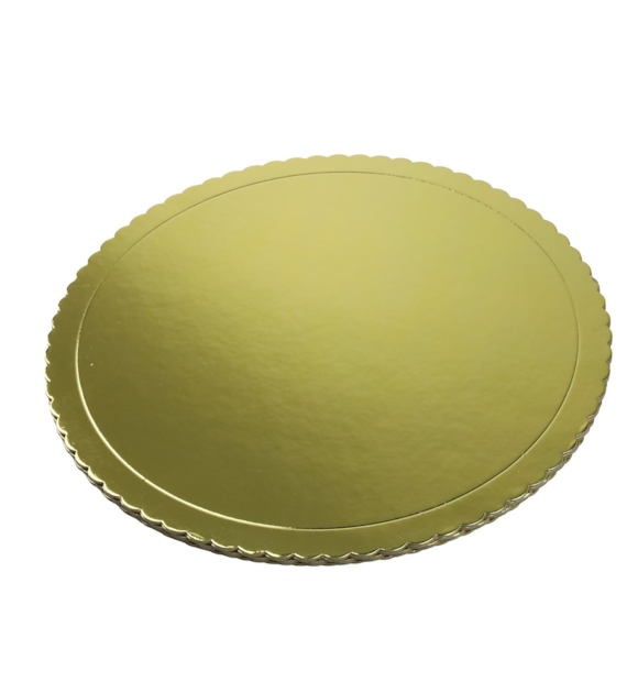 KPL 5SZT PODKŁAD TORT OWAL. ZŁ. 35CM 23KA-230-4G
