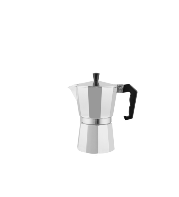 KAWIARKA ALUMINIOWA 6 CUP A11RA-6T SREBRNA