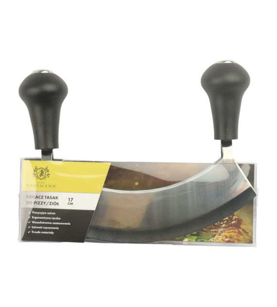 SIEKACZ TASAK DO PIZZY/ZIÓŁ 17CM KH93