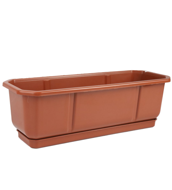 DONICZKA BALKONOWA DAMA 50X18CM TERAKOTA VK127092P