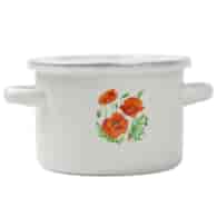 GARNEK EMALIOWANY MAKI 12CM Z/P MAK-1