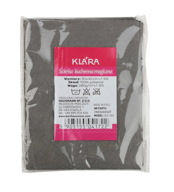 KLARA ŚCIERKA KUCHENNA MAGICZNA JCC-103 28,5X38,5