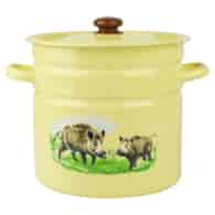 GARNEK ZDOBIONY DZIK 12L, 22CM VK-1624