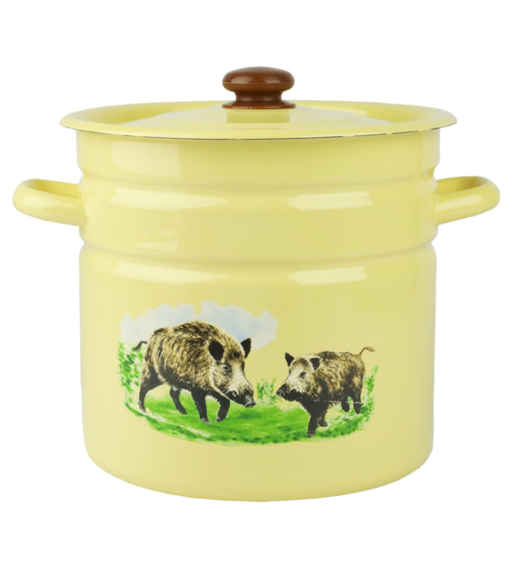 GARNEK ZDOBIONY DZIK 12L, 22CM VK-1624