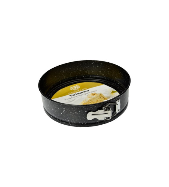 TORTOWNICA 24CM CZARNA YL-B02-4-BM