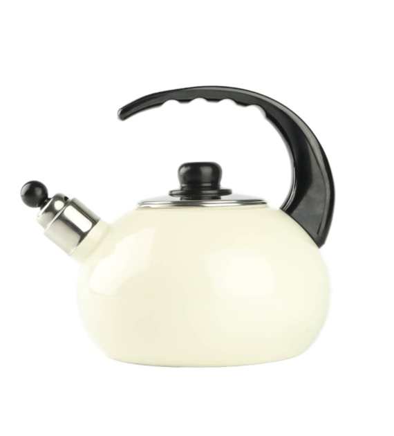 CZAJNIK EMALIOWANY KREMOWY 2,5L FLORIAN FT6