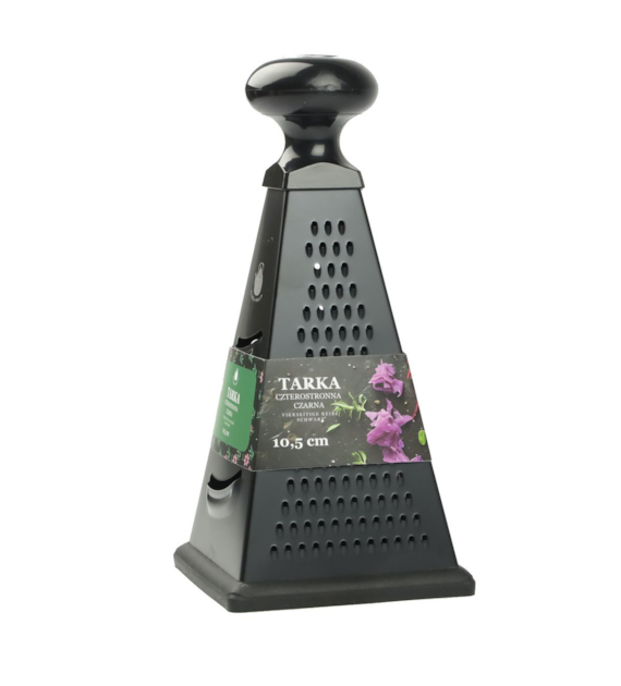 TARKA CZTEROSTRONNA CZARNA 10,5CM SILE4