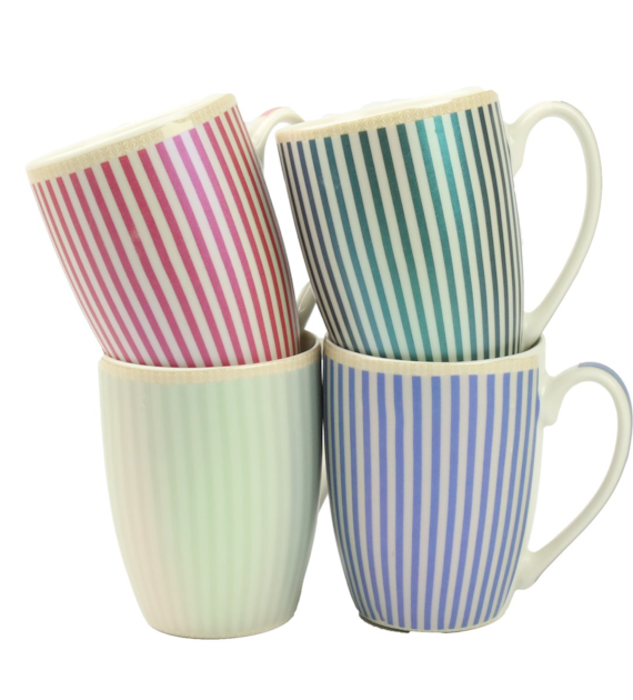 KUBEK PORCELANOWY 350ML PASKI PION F048