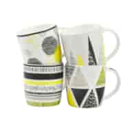 KUBEK PORCELANOWY 350ML MOZAIKA F034