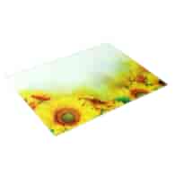 DESKA SZKLANA 25x35CM SŁONECZNIK CBSD2535-2