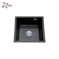 ZLEW JEDNOKOMOROWYCZARNY 44X44X20 LS-4444SHA-BLACK