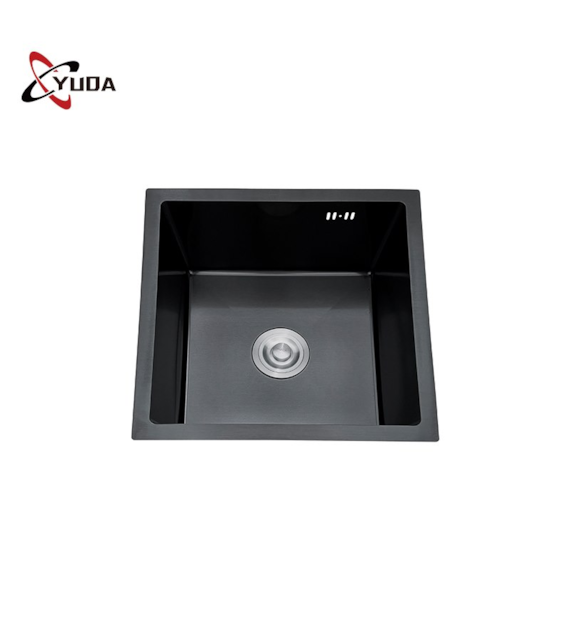 ZLEW JEDNOKOMOROWYCZARNY 44X44X20 LS-4444SHA-BLACK