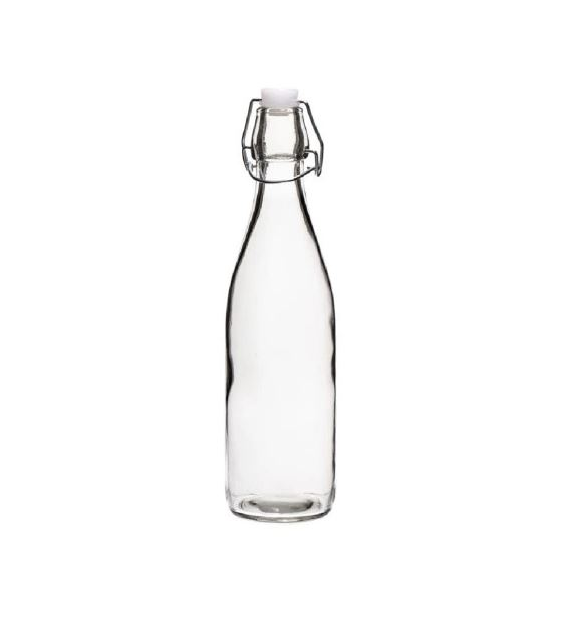 BUTELKA SZKLANA Z KORKIEM 250ML 25KC-514