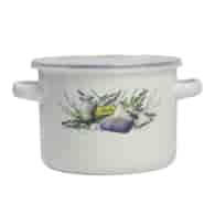 GARNEK EMALIOWANY LAWENDA 14CM Z/P FLD-L0096