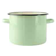 GARNEK EMALIA GŁADKI SELEDYN B/P 4,5L 20CM VK-1615