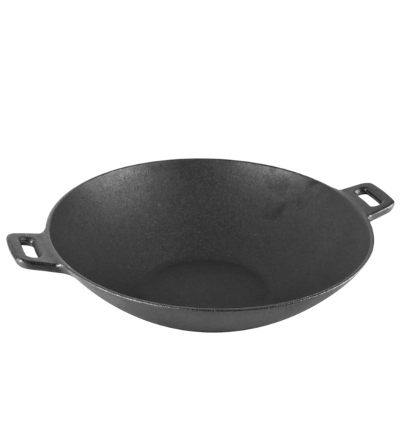 PATELNIA WOK ŻELIWNY 30CM SEW30A