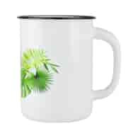 KUBEK EMALIOWANY MONSTERA FI12CM 1,5L VK-0108