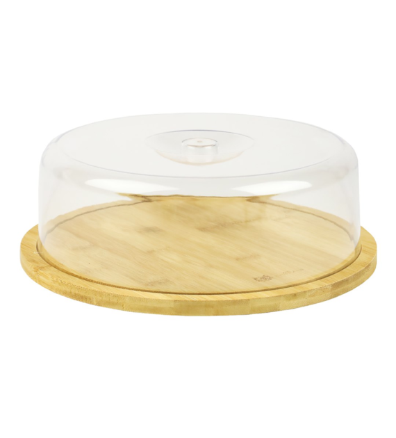 DESKA BAMBUSOWA Z KLOSZEM 28X28X9,5CM H82206