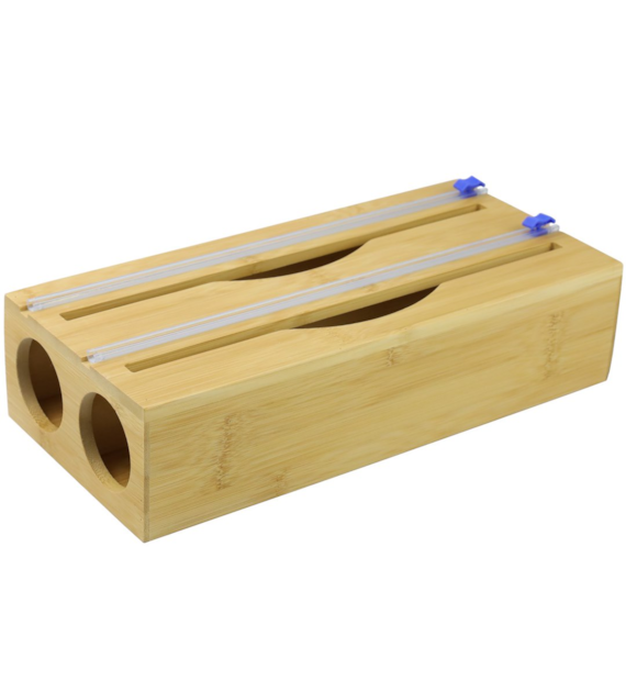 BAMBUSOWY DOZOWNIK FOLII 32x14,5x8CM 23KB-1117