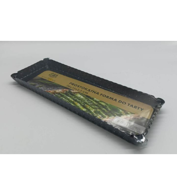 PROSTOKĄTNA FORMA DO TARTY 36x13x2,5CM YL-E24