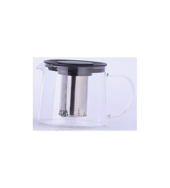 DZBANEK SZKLANY Z ZAPARZA. 1000ML AMBER JMHF083B