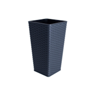 DONICZKA RATTAN WYSOKA GRANIT 27X27X51CM VK115041