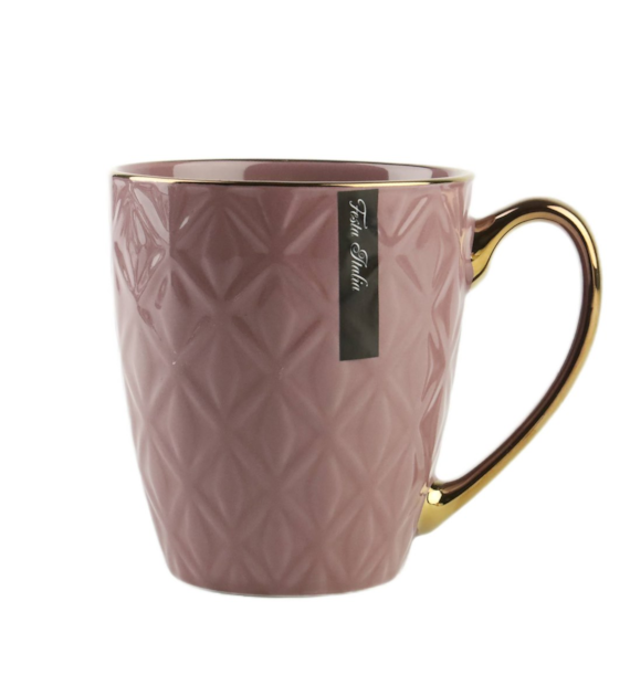 KUBEK PORCELANOWY 360ML WRZOSOWY N241402W