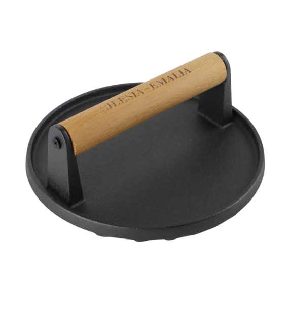 PRASKA DO BURGERÓW ŻELIWNA 17,5CM SEP175