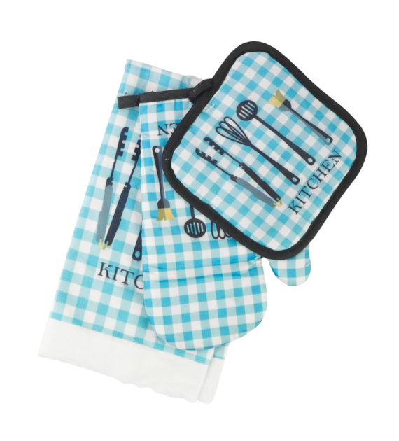 ZESTAW RĘKAWICA PODKŁADKA KUCHENNA 25KC-151