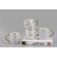 KUBEK PORCELANOWY 350ML  SDM020-3470G WZÓR  MIX