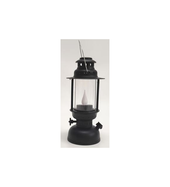 LAMPION LED CZARNY 14CM P23009