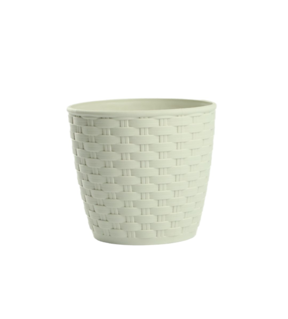 DONICZKA RATTAN BIAŁA 12X11CM VK114055