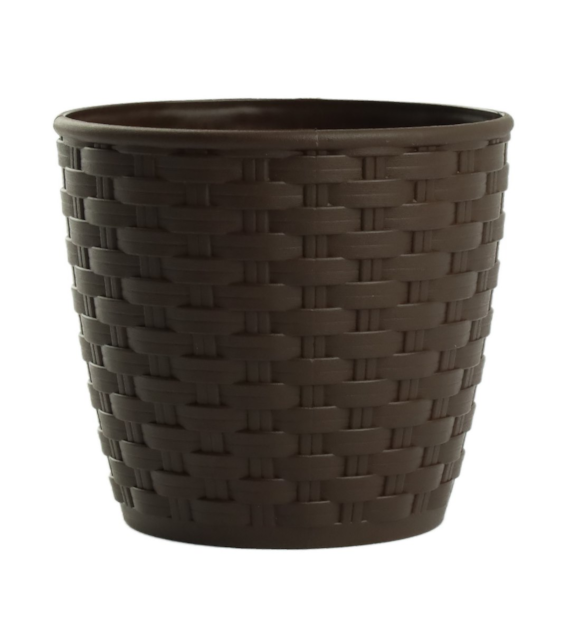 DONICZKA RATTAN BRĄZ 12X11CM VK114055