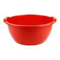 MISKA OKRĄGŁA 24L CZERWONA VK121055