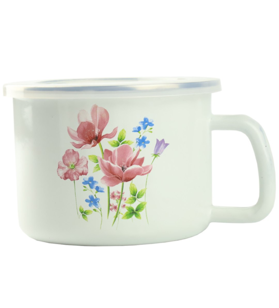 KUBEK DO MLEKA 12CM ŁĄCZKA LACZ-1