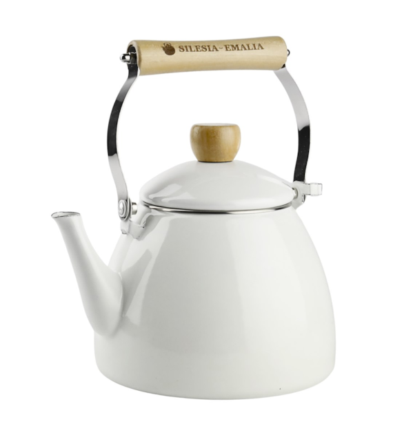 CZAJNIK EMALIOWANY LUCJAN 2L BIAŁY ZP0131