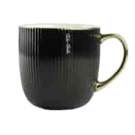 KUBEK PORCELANOWY 400ML CZARNY N231127CZ