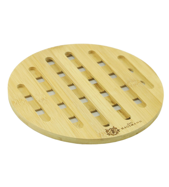 BAMBUSOWA PODKŁADKA OKRĄGŁA 18x18x0,8CM H82212