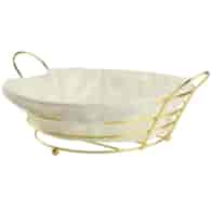 KOSZYK NA PIECZYWO CHLEB BIAŁY ZŁOTO 23KC-255