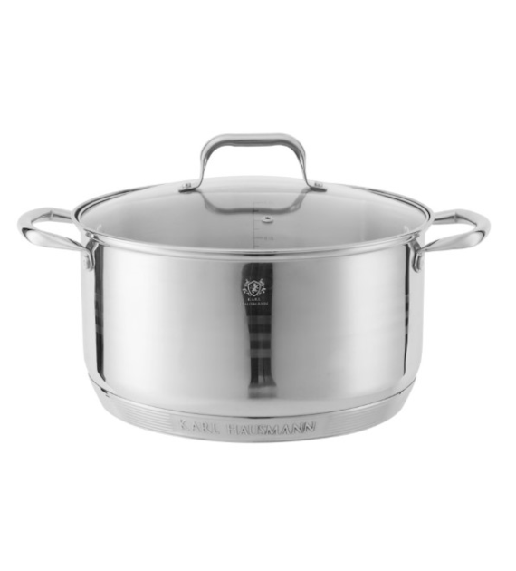 GARNEK STALOWY ATLAS 24CM 6,1L KHA592