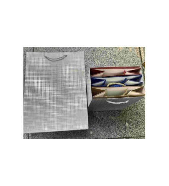 TORBA PREZENTOWA KRATKA 18x23x10CM 23KC-1636-1