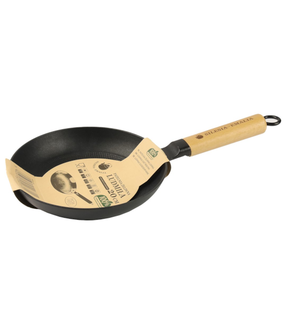 PATELNIA ŻELIWNA LUDMIŁA 20 CM MMHJ-20