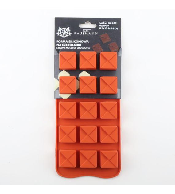 FORMA SILIKONOWA  PRALINY/CZEKOLADKI 15SZT JSC187
