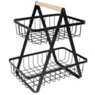 2-POZIOMOWY KOSZ NA OWOCE 27x29CM 25KB198