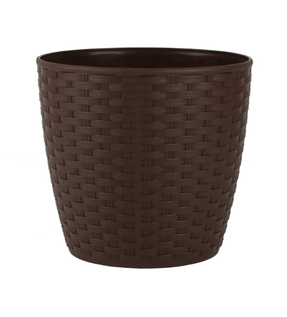 DONICZKA RATTAN BRĄZ 16X15CM VK114056