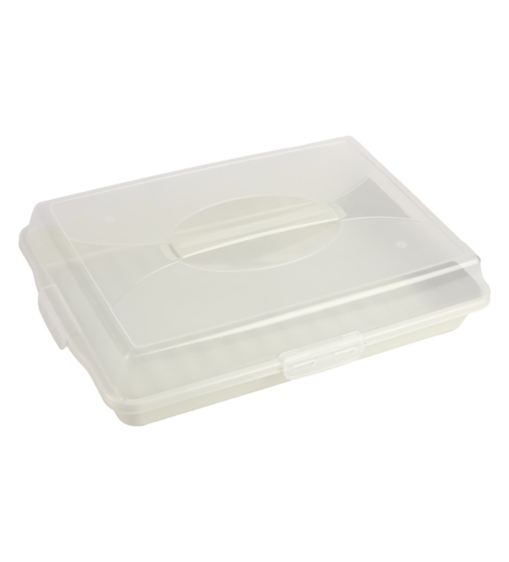 POJEMNIK NA CIASTO PROSTOKĄTNY 44X30X10CM VK16905