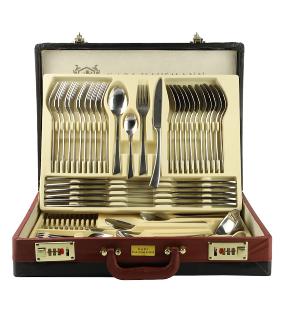 KPL.SZTUĆCÓW WALIZKA 72SZT ARIA TC-02