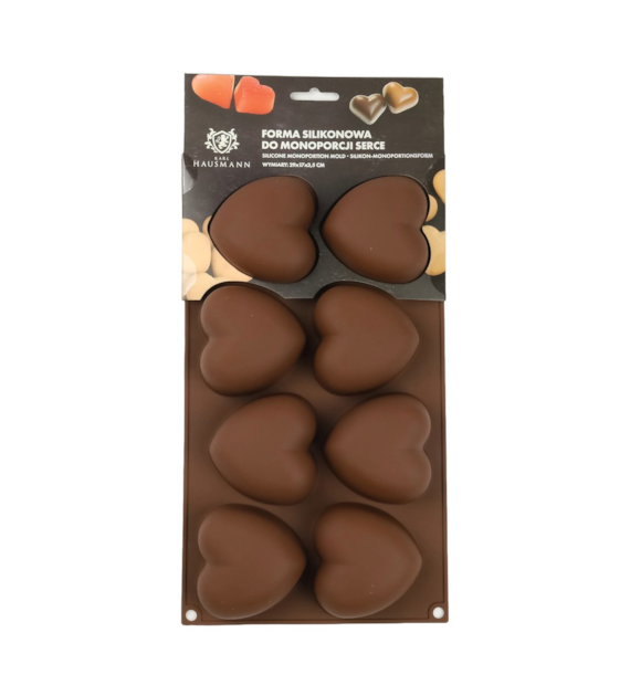 FORMA SILIKONOWA DO MONOPORCJI SERCE      SM02M026